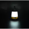 LED kemping lámpa, fekete-sárga