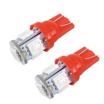 T10 5 smd 5050 - Piros