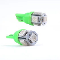 T10 5 smd 5050 - Zöld