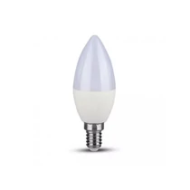 LED gyertya égő E14, 7W, C37,600lm, 6400K ,Samsung chip,Hideg fehér  LED gyertya égő E14, 7W, C37,600lm, 6400K ,Samsung chip,Hideg fehér