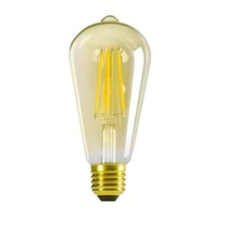 LED Égő filament,E27 ,ST64 ,7W-WW, 725lm, 2700K Meleg fehér