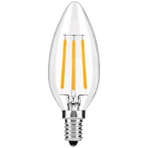 LED égő, Filament Candle, High Lumen, E14, 7W, 800lm, meleg fehér