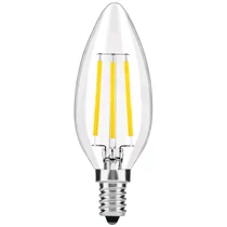 LED égő, Filament Candle, High Lumen, E14, 7W, 810lm, természetes fehér