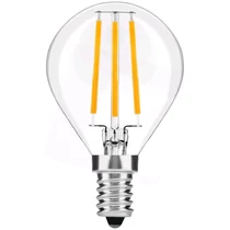 LED égő, Filament Mini Globe, High Lumen, E14, 7W, 806lm, 2700K,Meleg fehér