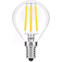LED égő, Filament Mini Globe, High Lumen, E14, 7W, 806lm, 2700K,Meleg fehér