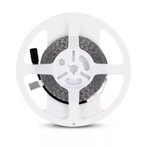 LED szalag, 3528, 5m,120 SMD/m, 8W,800lm,3000K Meleg fehér, beltéri