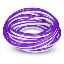 LED Neon Flex Flexibilis Neon Csík Dimmelhető, 5m/tekercs,  12V,  IP65, Sötét lila