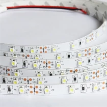 LED szalag, 3528, 120 SMD/m,600lm,5m,IP20,6400K hideg fehér, beltéri
