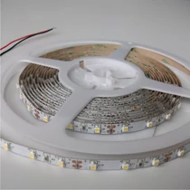 LED szalag , 60led, 3,6W/M, 400lm, 3528, 5M,IP20  ,12V, 3000K , Meleg fehér, beltéri