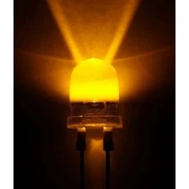 DIP LED 10mm, Sárga