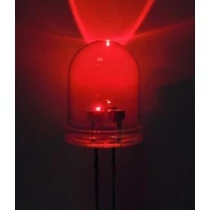 DIP LED 10mm, Piros
