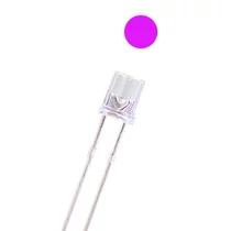 5mm 120° DIP LED - Rózsaszín