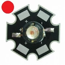 3W Power LED  - Piros
