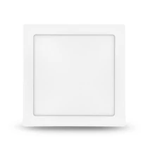 LED Panel Négyzet Felszerelhető, 12W, 4000K ,900lumen IP20,Természetes fehér
