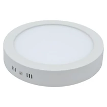 LED panel falon kívüli, kör, 18W, hideg fehér
