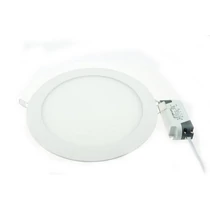 LED panel beépíthető, kör, 24W, hideg fehér