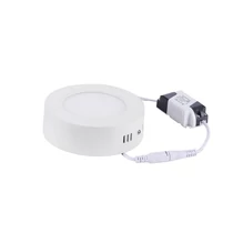 LED panel falon kívüli, kör, 12W, hideg fehér
