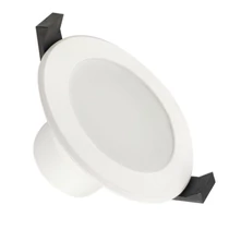 LED mennyezeti lámpa, beépíthető, tűzbiztos, kör, 7W, természetes fehér