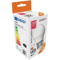 LED Globe Mini G45 2.5W E27 WW 4000K Természetes fehér