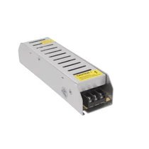 LED tápegység, 5A, 60W, DC 12V, fém házas, keskeny