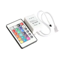 Távirányító LED RGB szalaghoz 72W, 6A, 12V, 24 nyomógomb