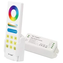 MiLight RGB smart LED vezérlő DC12-24V-15A-touch távirányítóval+fali tartóval