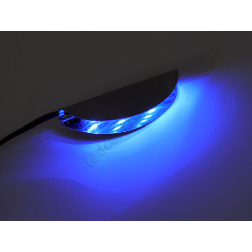 LED üvegpolc élvilágító 1db/cs (középen világít), kék