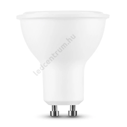 LED spot GU10 7W, 175-250V, 550lm, természetes fehér, plasztik