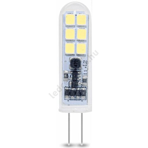LED égő G4 1,8W, 12V AC/DC, 180lm,2700K  Meleg fehér