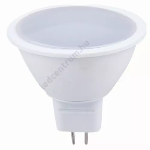 LED spot MR16 7W, 500lm, meleg fehér, 12V AC/DC 2 év garancia