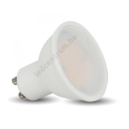 LED spot GU10 7W, 175-250V, 550lm, 2700K Meleg fehér, plasztik
