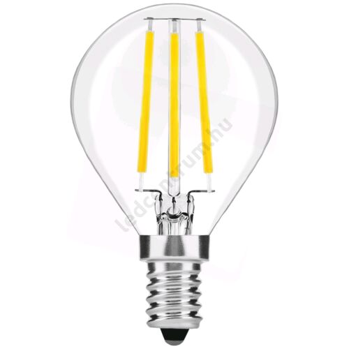 LED égő, Filament Mini Globe, High Lumen, E14, 7W, 810lm, természetes fehér