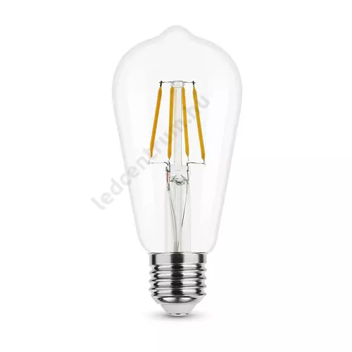 LED égő, Filament Mini Globe, High Lumen, E14, 7W, 806lm, 2700K,Meleg fehér