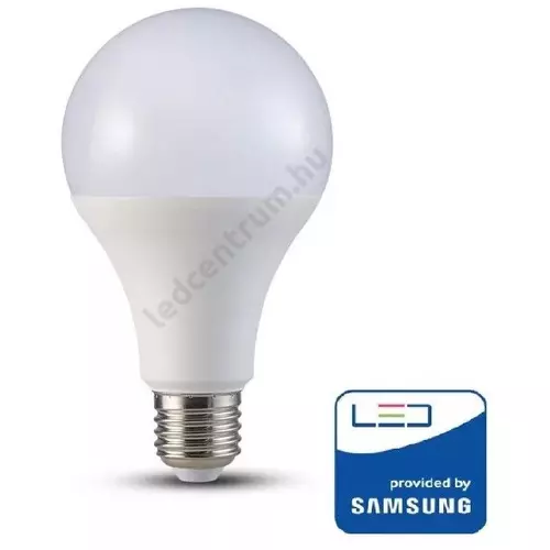 LED égő, 18W ,E27, A80, 4000K, Samsung chip Természetes fehér