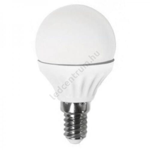 LED égő E14, 4W, 320 lm, meleg fehér, 2 év garancia