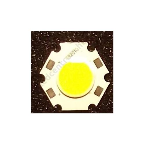 3W COB LED - Hideg fehér
