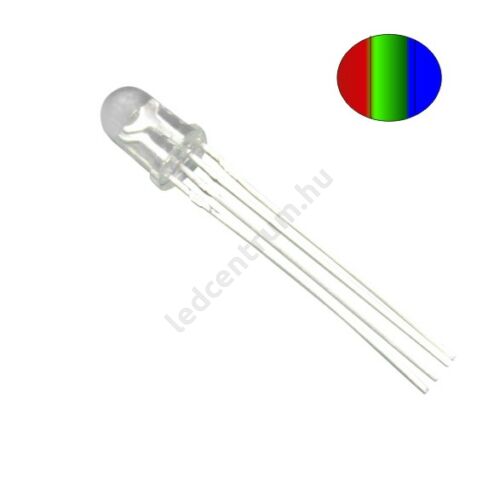 5mm 45° DIP LED - RGB