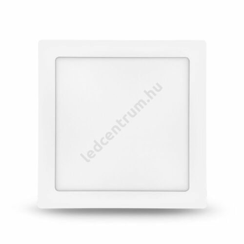 LED Panel Négyzet Felszerelhető, 24W, 4000K ,2040lumen IP20,Természetes fehér
