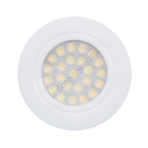 LED mennyezeti lámpa, beépíthető, kör, 4W, 330lm, fehér, természetes fehér