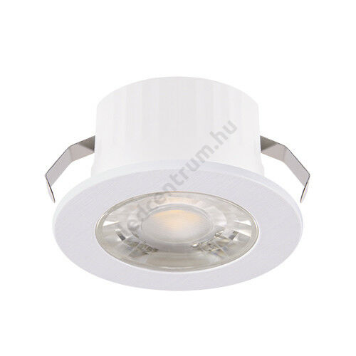 LED mennyezeti lámpa, beépíthető, kör, FIN LED C, 3W, WHITE, természetes fehér