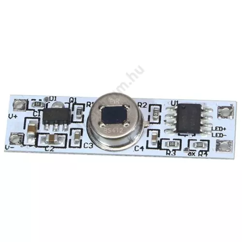 LED sensor, közelítés érzékelő DC12-24V, 5A, 60W